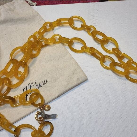 J. Crew orange long necklace - Picture 4 of 6